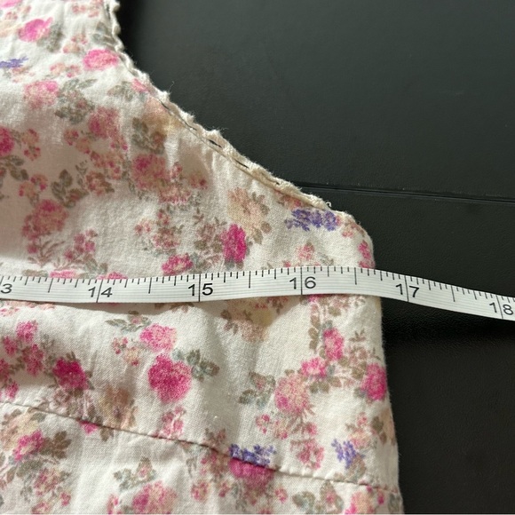 LoveShackFancy Dress Target Women's Sleeveless Lined Tiered Ruffle Floral XS - Picture 6 of 7